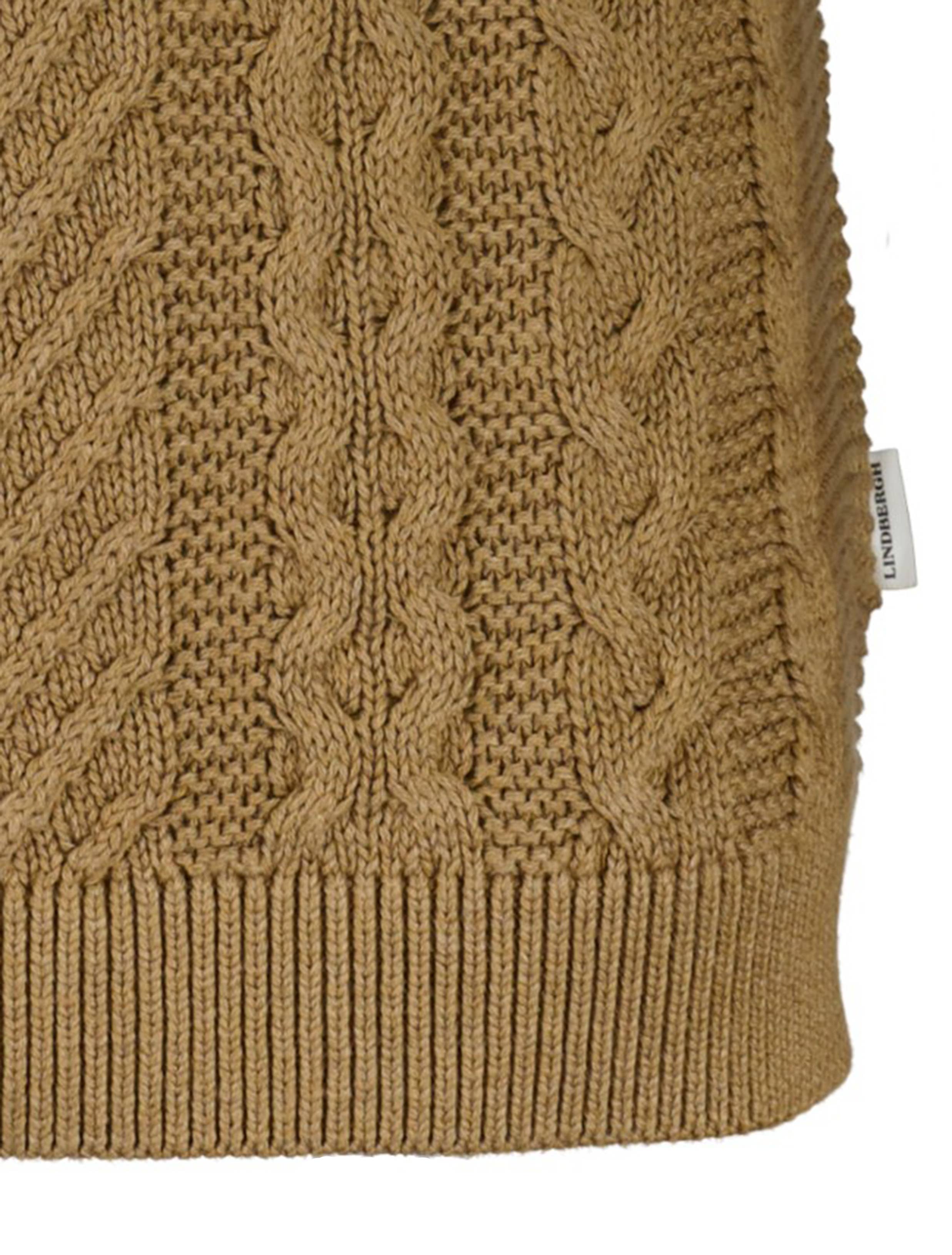 Cable Knit Style Cotton Sweater