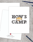 How's Camp, Letters from Home, Summer Camp Greeting Card