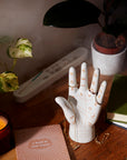 Calm Club Ceramic palmistry hand