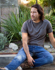Gavin Short Sleeve Garment Dye Pocket Tee 3 Colors