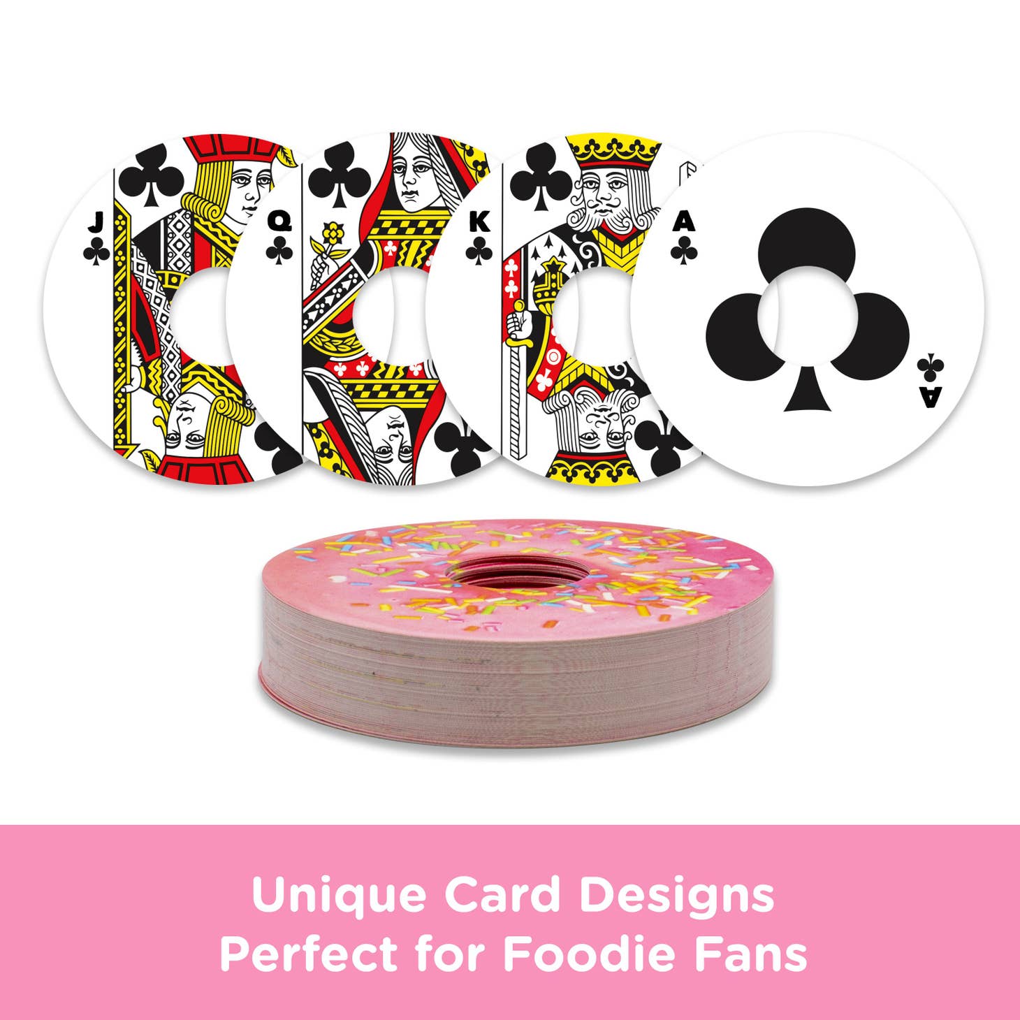 Donut Shaped Playing Cards