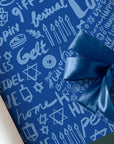 Hanukkah Gift Wrap Paper Rolls