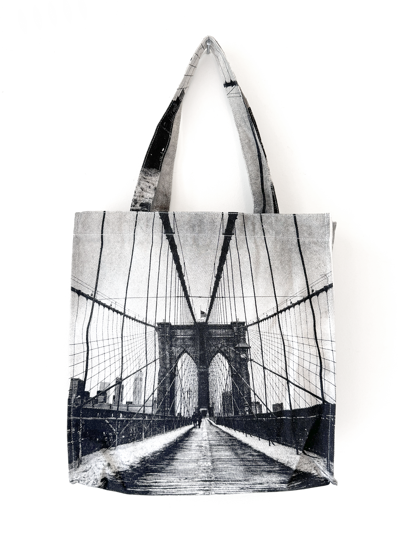 100% Cotton Canvas Square Gussy Bag