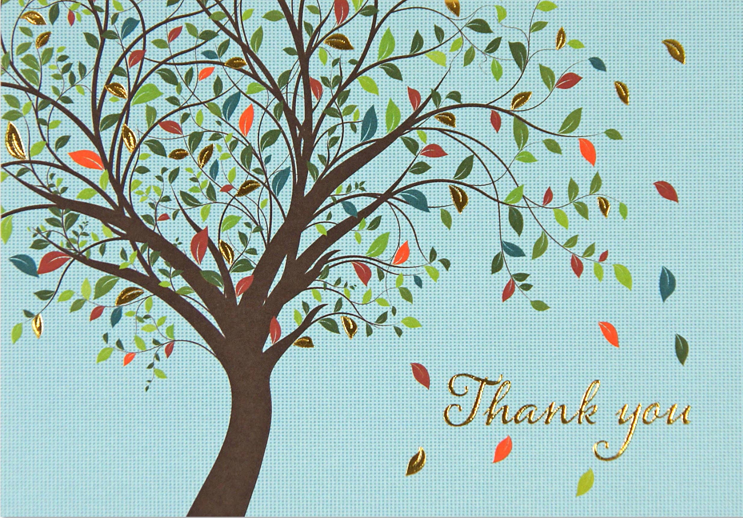 Tree of Life Thank You Notes