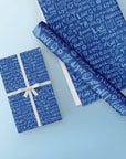 Hanukkah Gift Wrap Paper Rolls