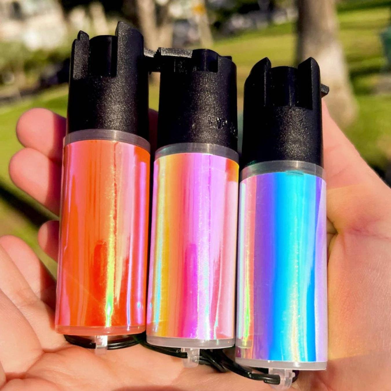 Pepper Spray + Keychain