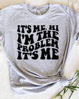 It's Me, I'm The Problem - Retro Pop Music Lyrics T-Shirt