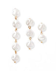 Libby - 2 Pearl - Earrings