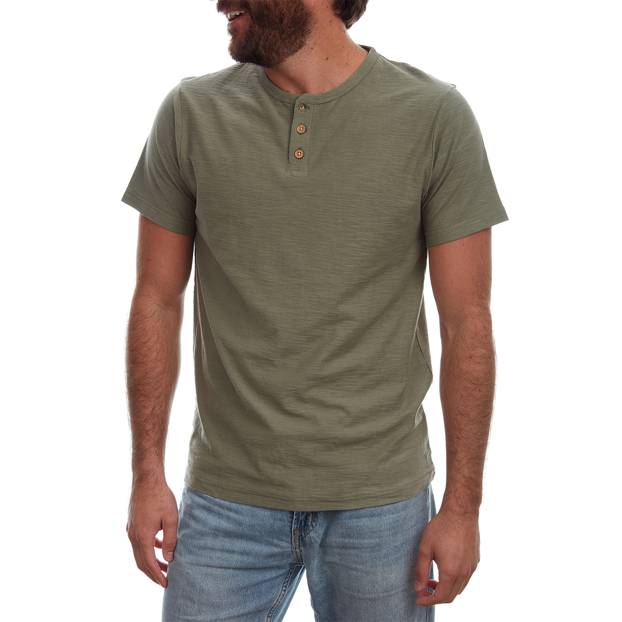 Noel Solid Slub Henley