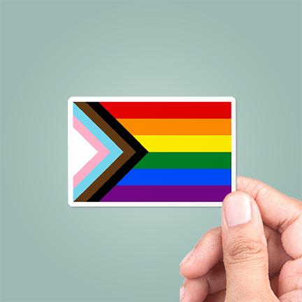LGBTQ Pride Flag Sticker