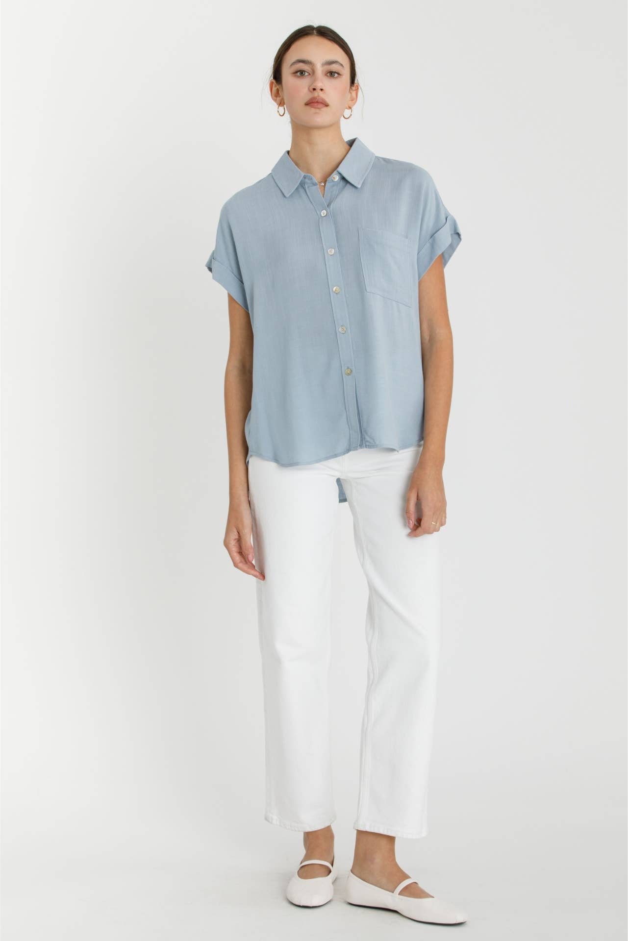 Short Sleeve Button Down Shirt