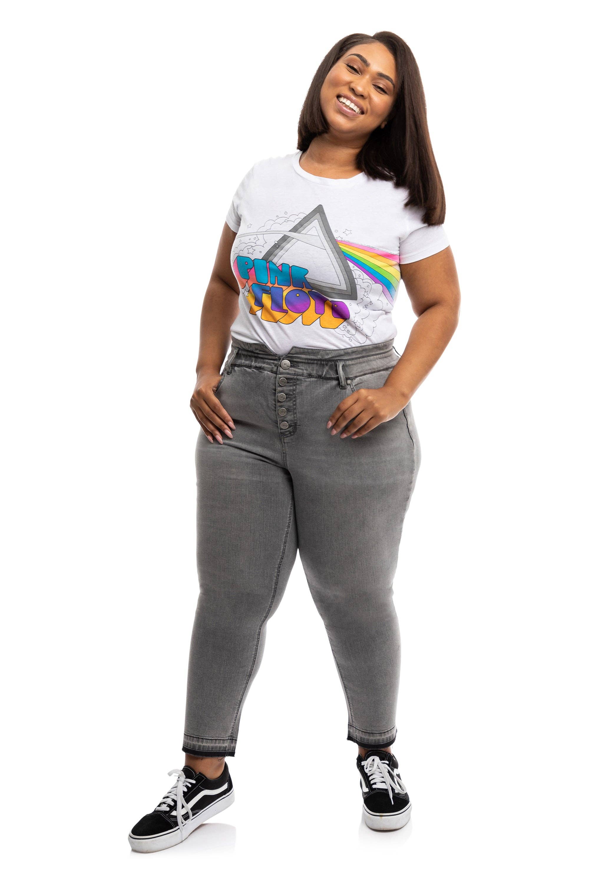 Plus Size 27" Relaxed Jean w/ Release Hem
