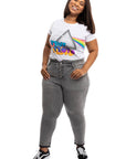 Plus Size 27" Relaxed Jean w/ Release Hem
