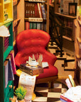 DIY Miniature House Book Nook Kit: Bookstore