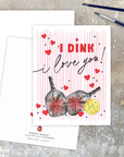 Pickle Ball Card, Pickle Ball Gifts, Funny Love Cards