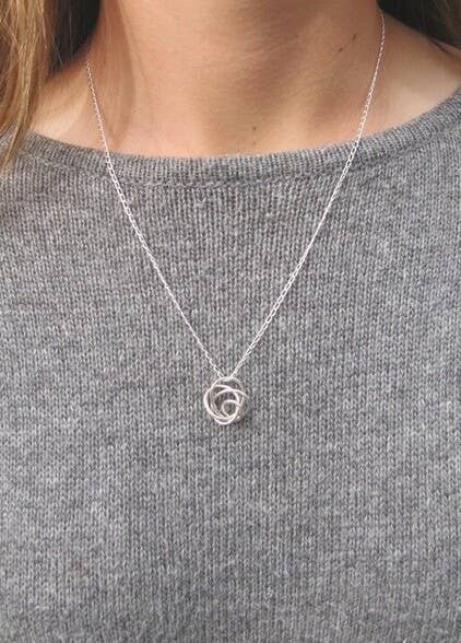 Beautiful Mess Sterling Necklace
