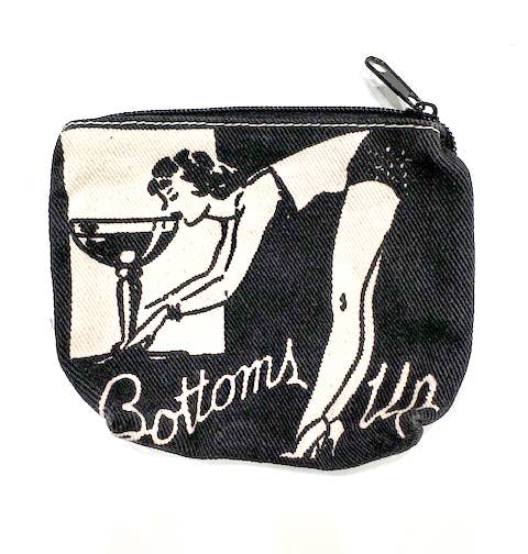 100% Cotton Canvas Zip Pouch