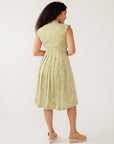 Lucille Dress Waves Green
