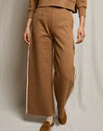 Mikos Wideleg Pant with Stripe