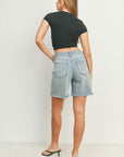 Just Black Denim Bermuda Short Light Denim