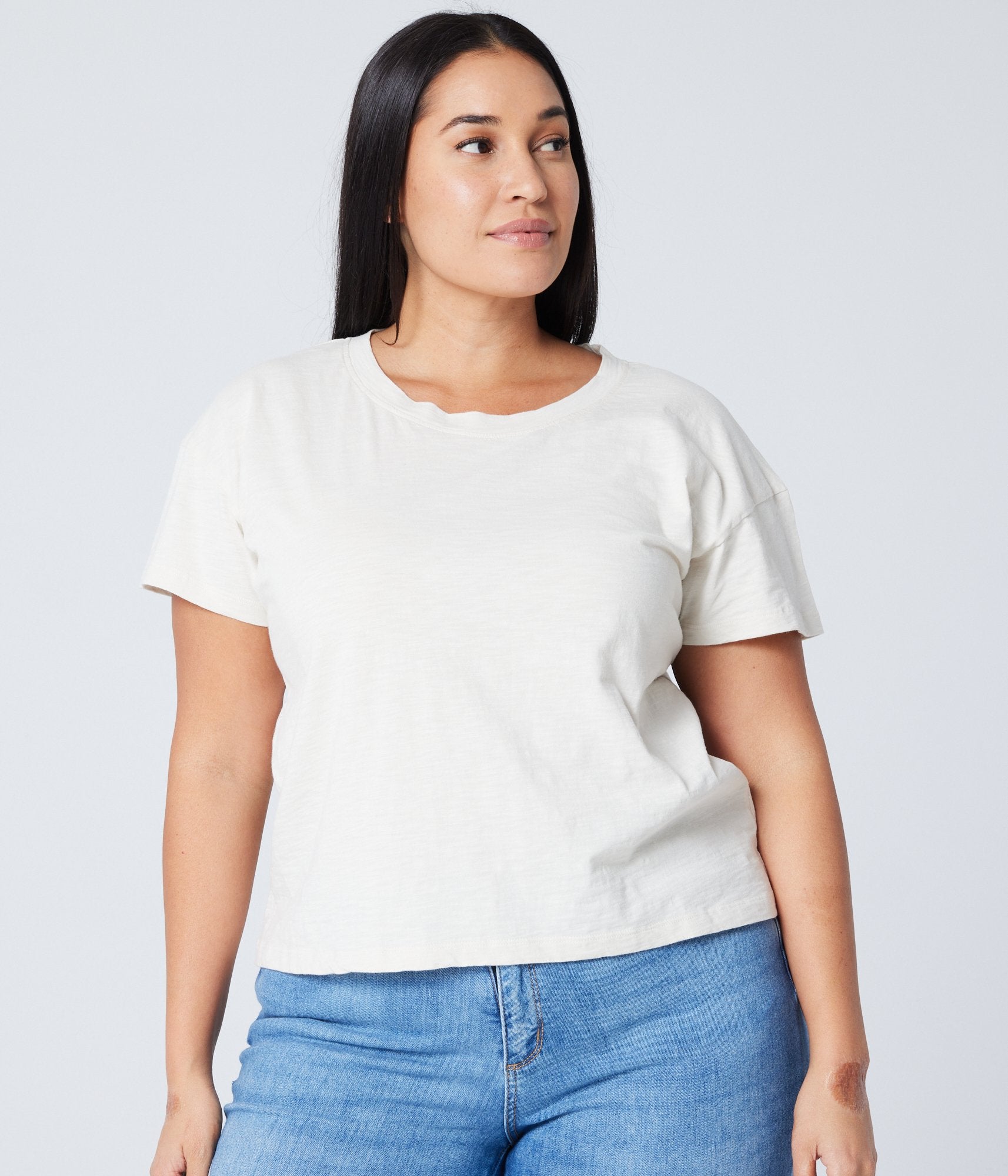 Easy Cropped Tee
