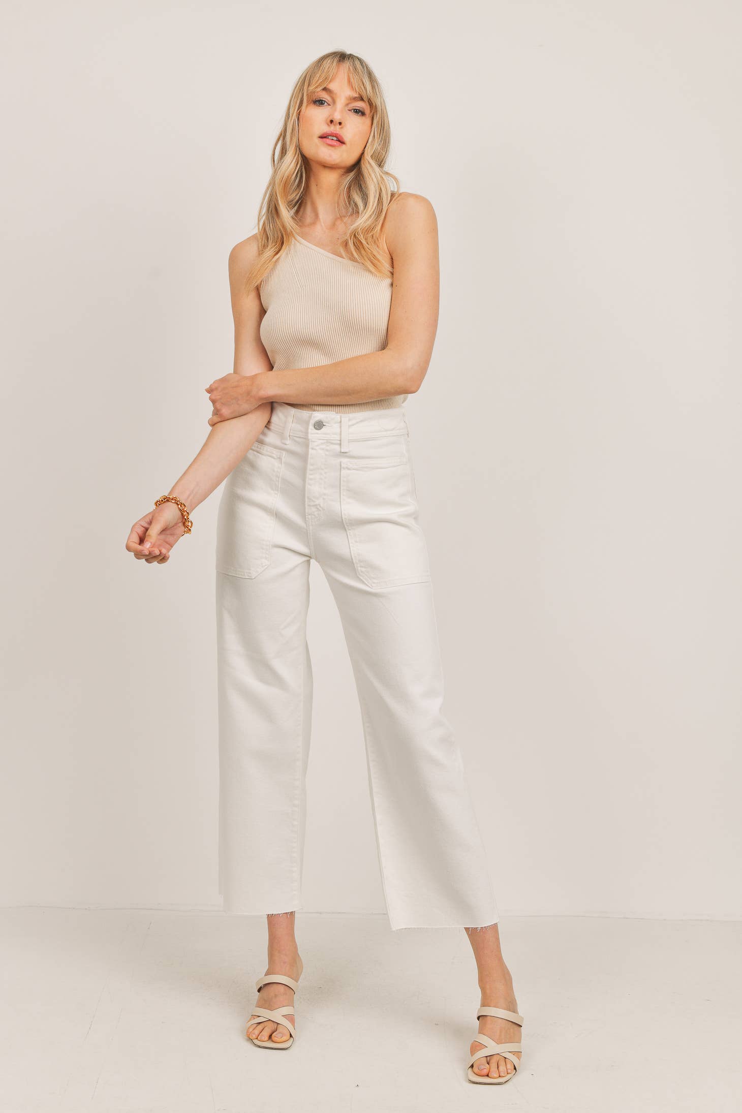 Utility Wide Leg by Just Black Denim