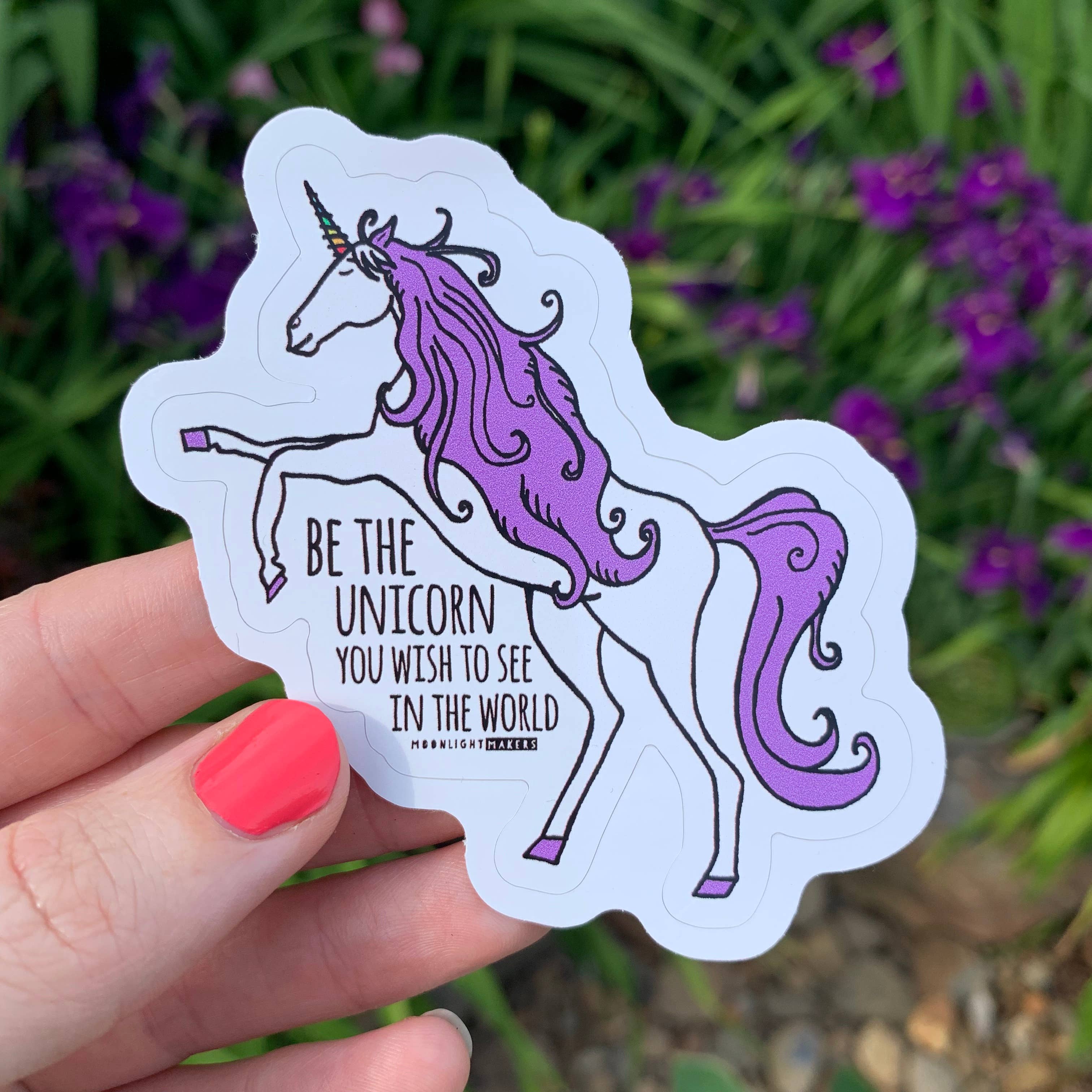 Moonlight Makers - Be the Unicorn - Die Cut Stickers