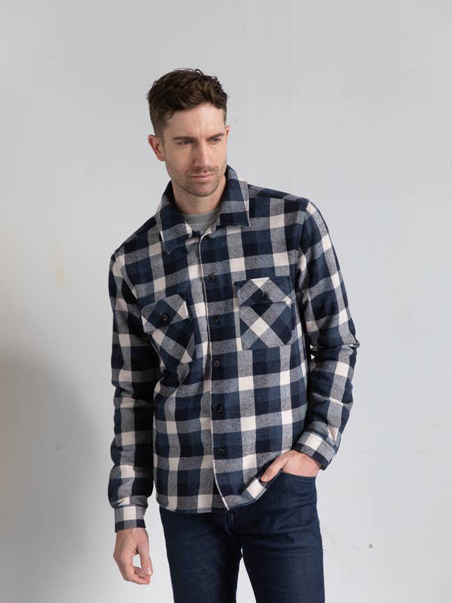 Soft Plaid Overshirt