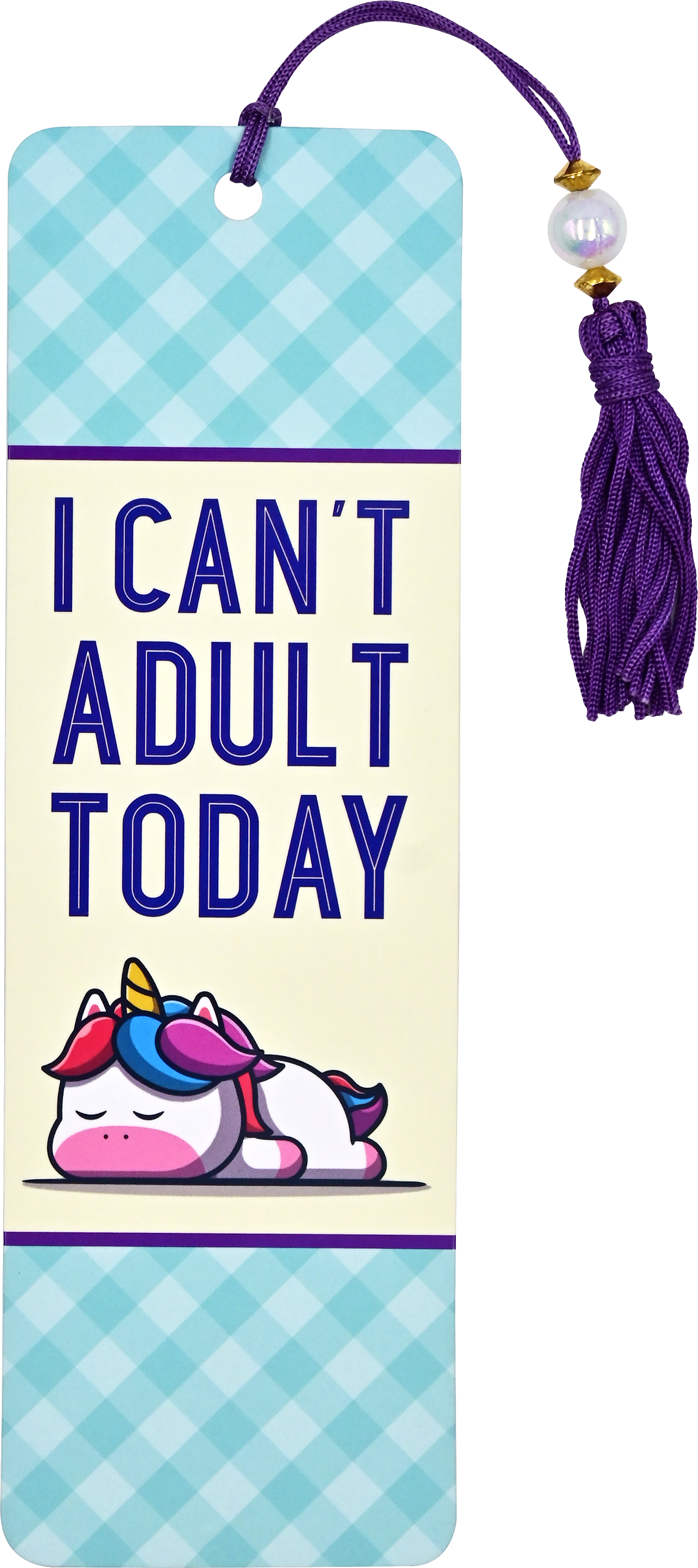 Peter Pauper Press - I Can't Adult Today Beaded Bookmark