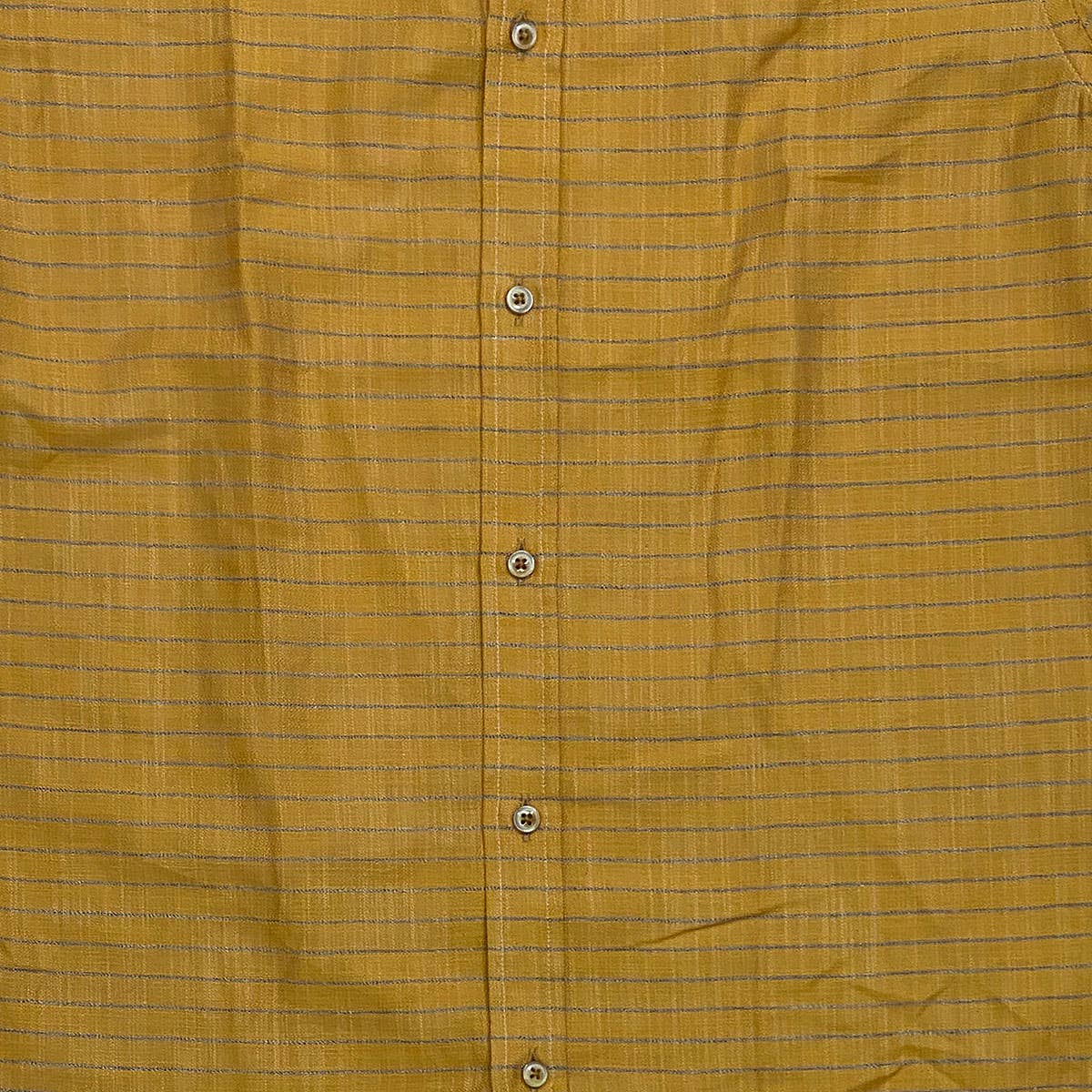Striped Linen Men's Button Down