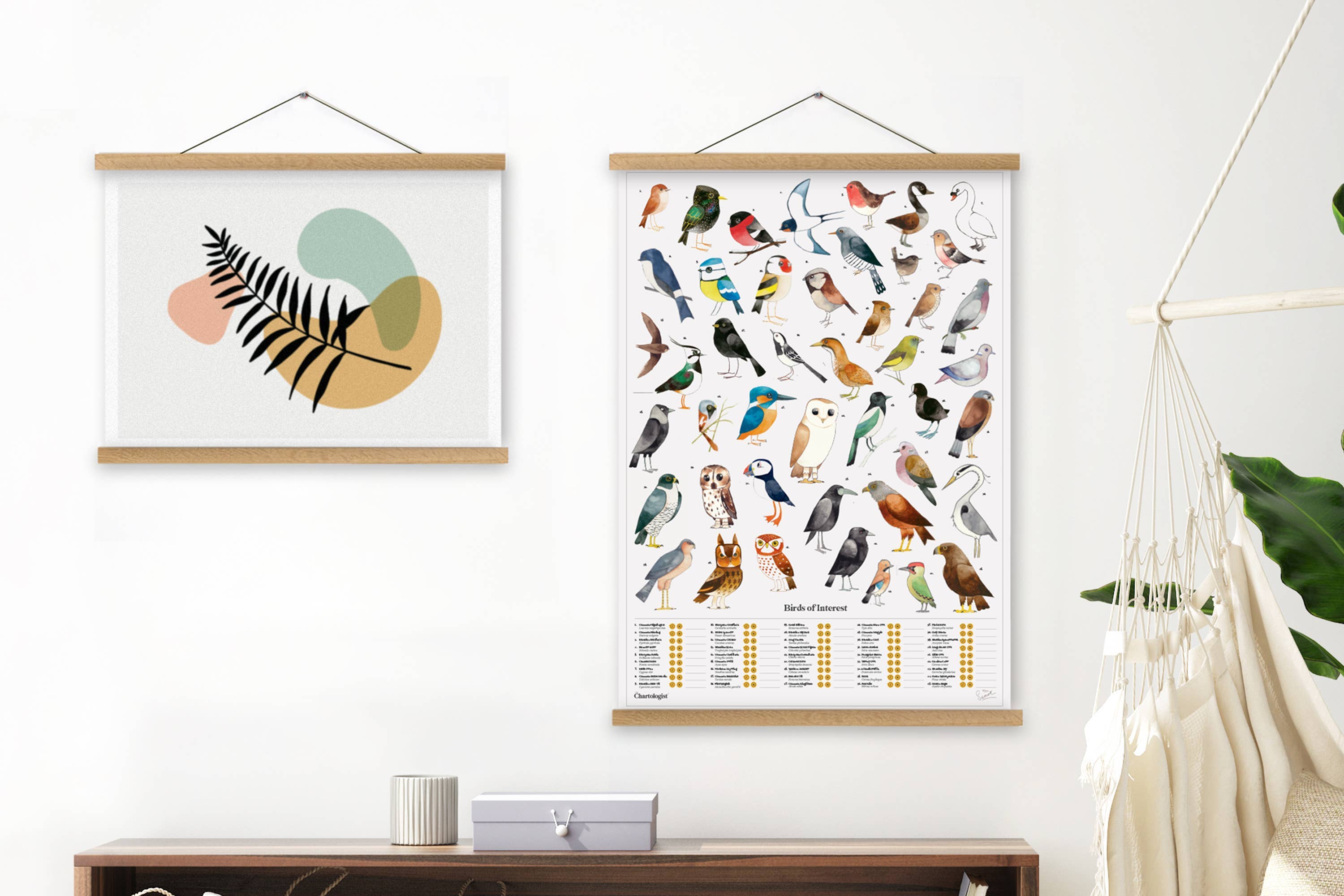 The Chartologist - Poster Hanger