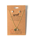 Birthstone Crystal Set: April White Topaz