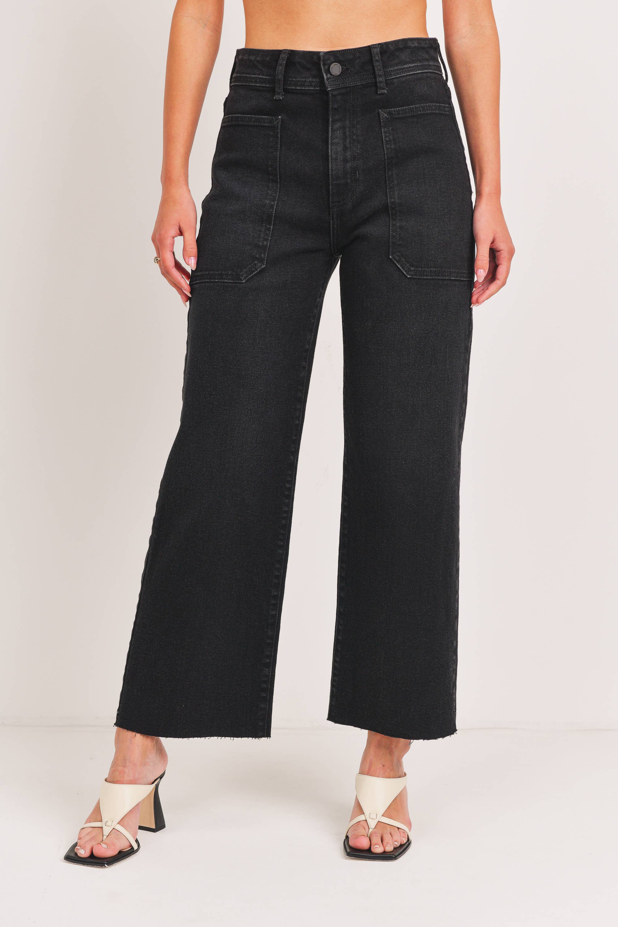 Utility Wide Leg by Just Black Denim