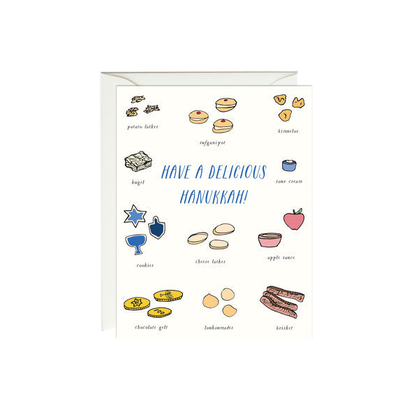 Delicious Hanukkah Card