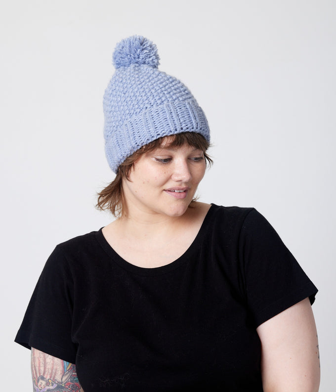 Ollie Knit Hat with Pom