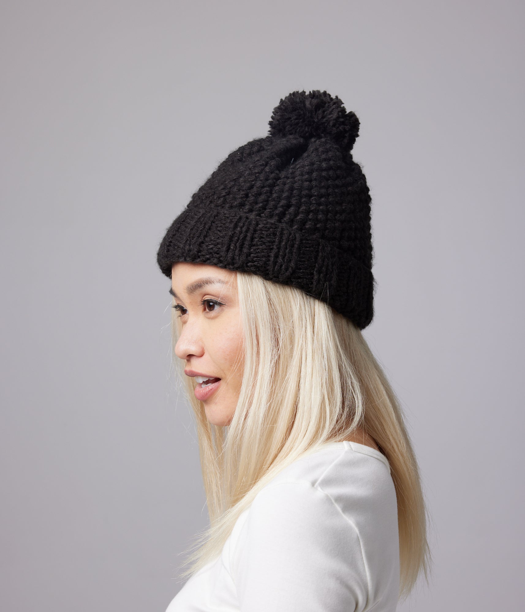 Ollie Knit Hat with Pom