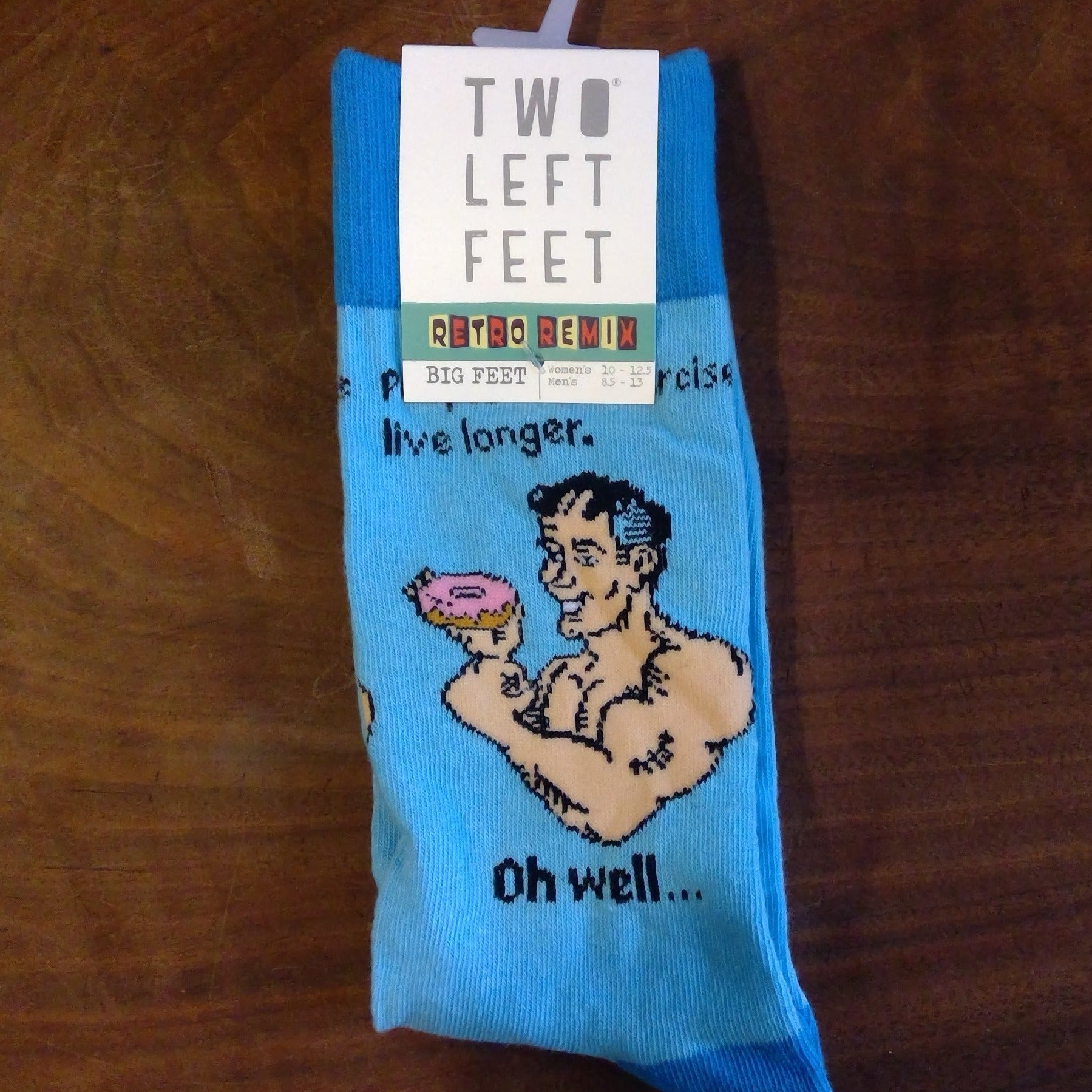 Two Left Feet Funny Socks for Men