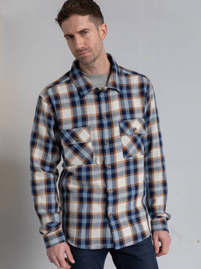 Soft Plaid Overshirt