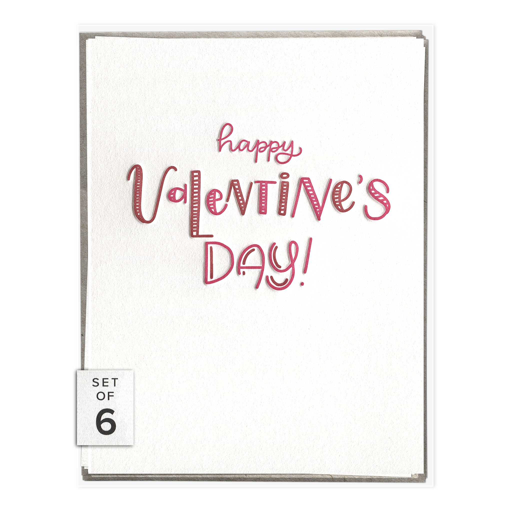 Happy Valentine's Day boxed set of cards