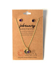 Birthstone Crystal Set: February Amethyst