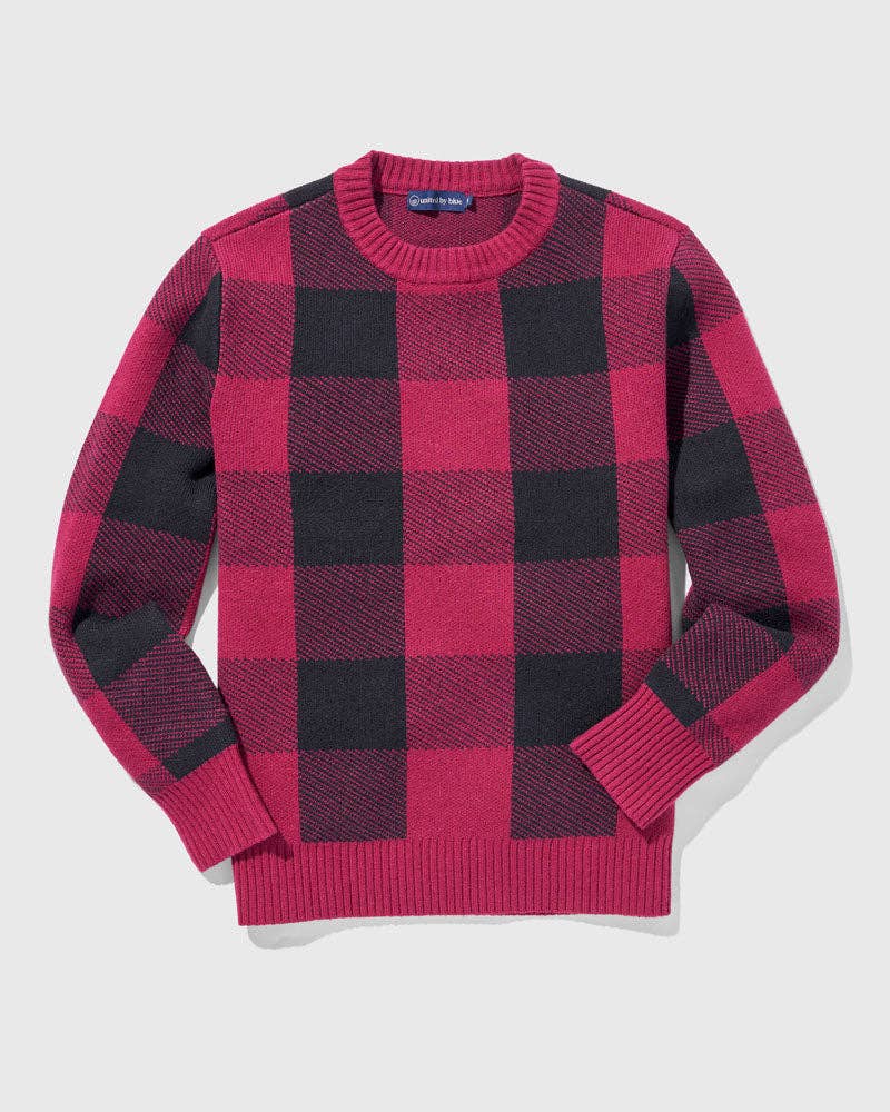 United By Blue - Responsible Wool Buffalo Plaid Sweater