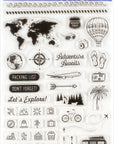 Travel Clear Stamp Set