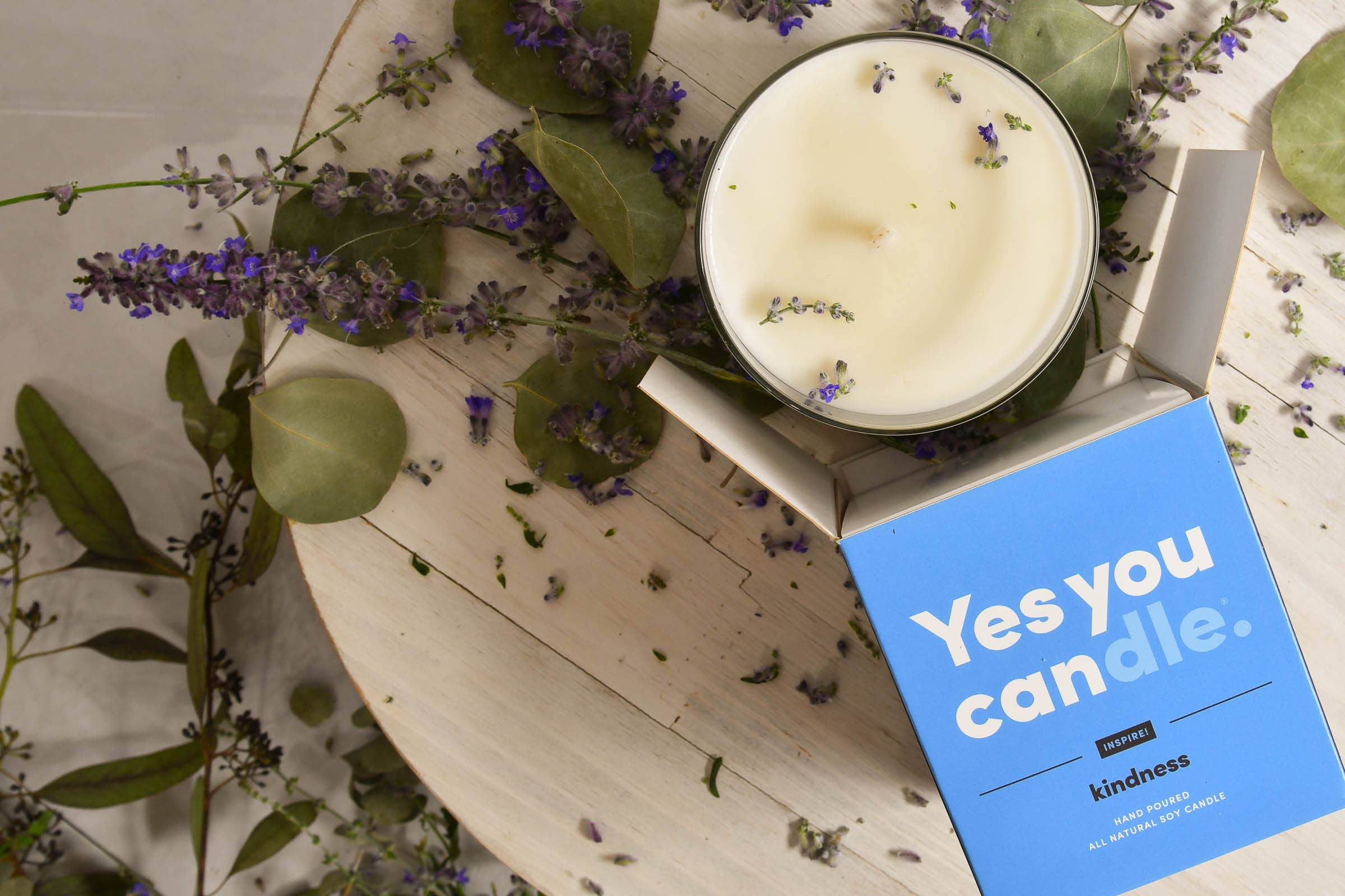 Kindness Yes You Candle