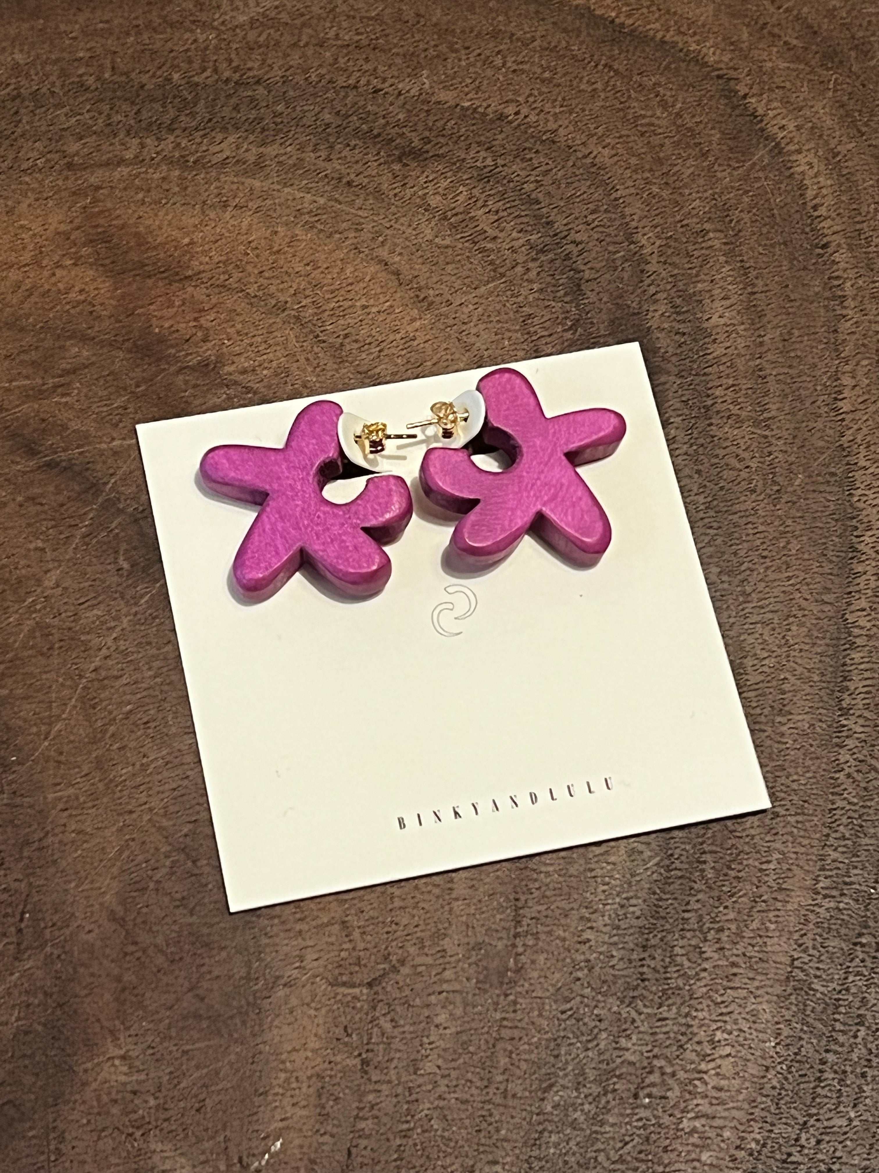 Binky & Lulu Mini hoops