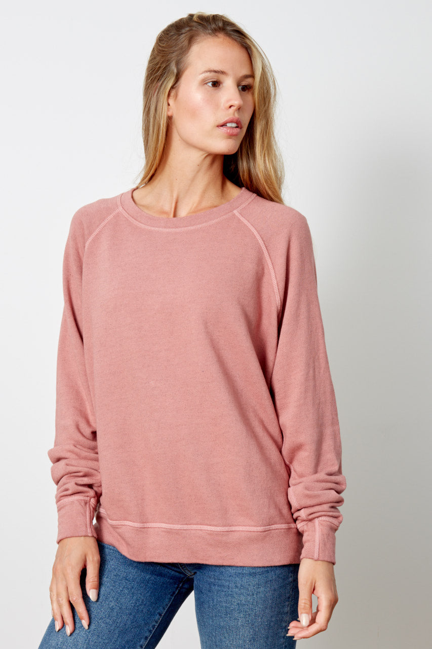 Good hYOUman The Smith Sweatshirt- Strawberry