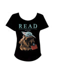 Out of Print READ Baby Yoda Women's Dolman Tee