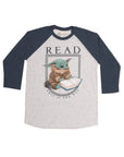 Out of Print READ Baby Yoda Raglan Tee