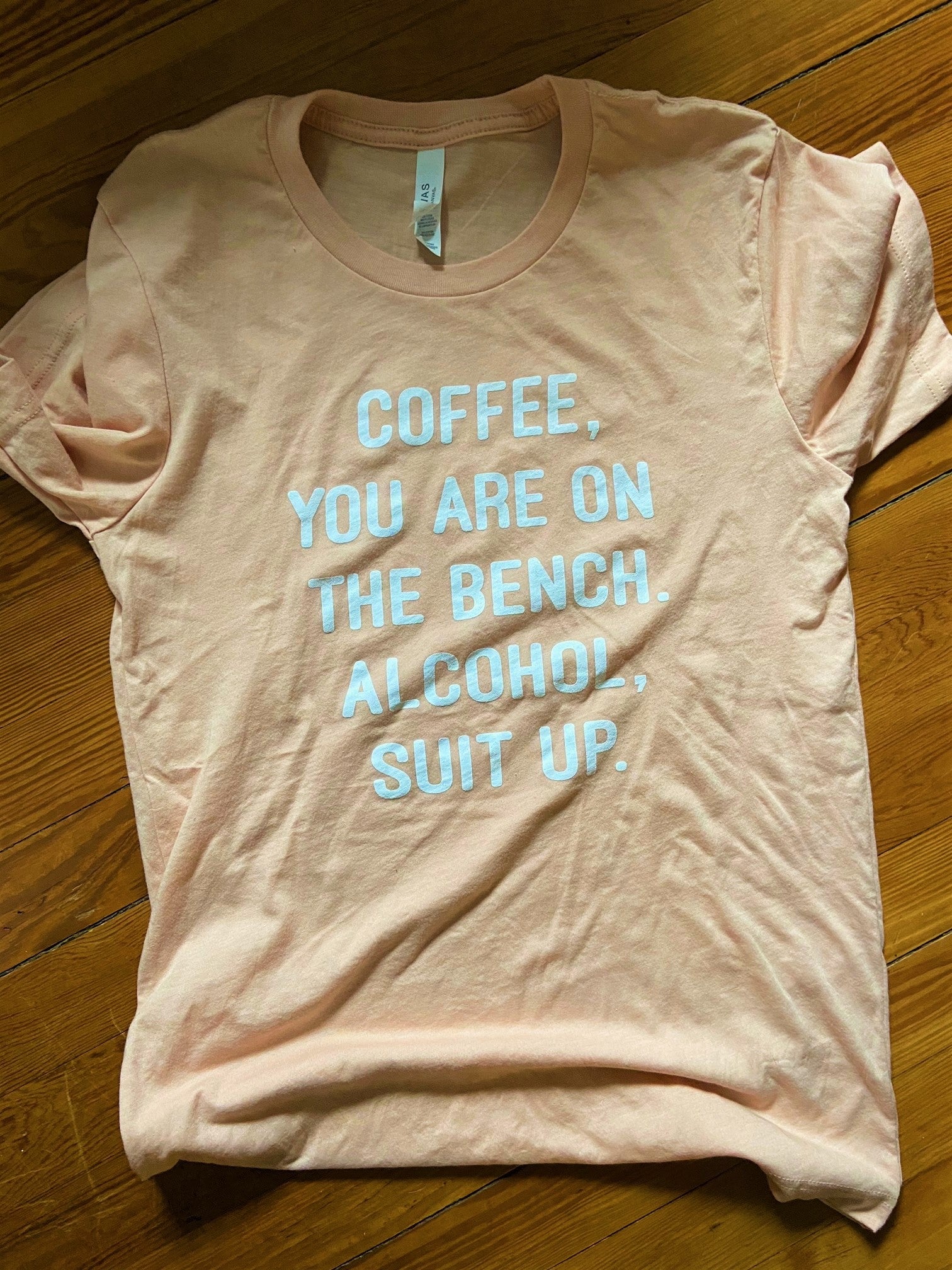 Coffee you're on the bench Tee