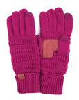 C.C Knitted Touch Screen Compatible Gloves