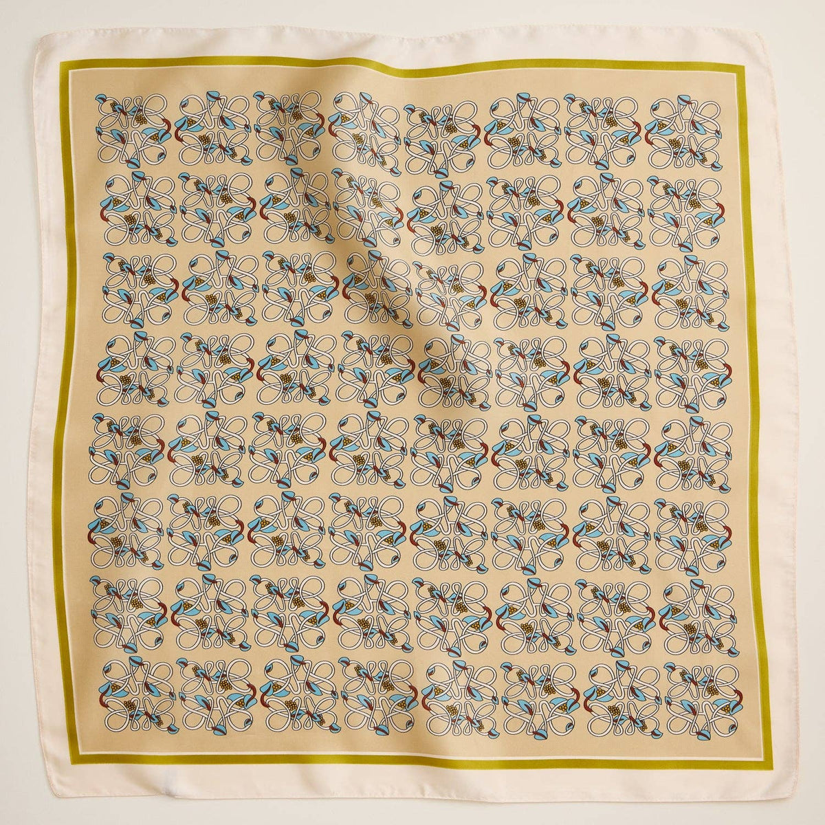Geometric Scarf | Modern Pattern Square